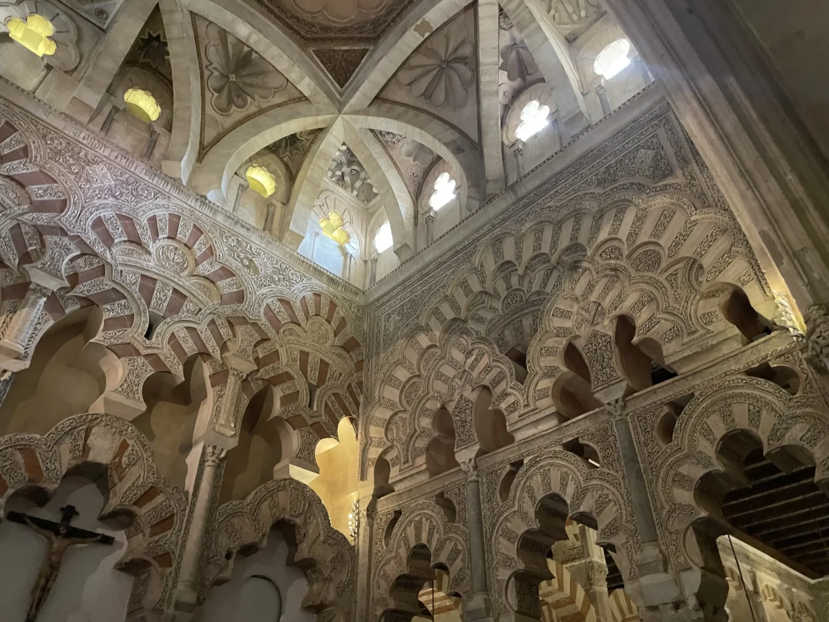 Arches of the Mosque-Cathedral of Córdoba