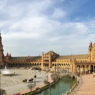 Plaza de España and Seville landmarks